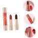 Didiseaon 2 Pcs A Six-color Lipstick Mini Lipstick Deep Red Lipstick Wear Lipstick Liquid Makeup Liquid Lipstick Multi-color Lipstick Ladies Suits Portable Miss Makeup Tools 1 count (Pack of 1) As Shownx2pcs - Buy Online on GoSupps.com