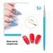 Sularpek 3PCS Nail Art Liner Brushes for UV Gel & Acrylic Painting - Short Strokes, Details & Blending - 7/9/11mm - Buy Online on GoSupps.com