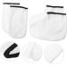 minkissy 4 Pairs Hand and Foot Mask Paraffin Wax Foot Liners Remover Paraffin Wax Foot Bags Moisturizing Wax Bag Feets Spa Boots White Bath Bag Thicken Knitted Fabric - Buy Online on GoSupps.com
