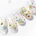 FRCOLOR 3 Boxes Christmas Nail Stickers Hollow Snowflake Nails Sequins Decal 3D Nail Art Flakes For Manicure Nail Art Design (Colorful Golden White) - Buy Online on GoSupps.com