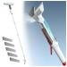 RRRYYYZZ 75'' Spray Window Cleaning Squeegee Kit with 4-Section Extension Pole 4 in 1 Window Washing Kit Shower Squeeze for Glass Door and Tile with Sewage Collector and 5 Pads