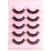 NACGUO Eyelashes Russian Strip Lashes 100% Handmade Wispy D Curly Fluffy Soft Fake Eye Lashes False Eyelashes for Make Up 5 Pairs L1 - Buy Online on GoSupps.com