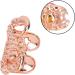RORPOIR Scorpion Single Brace Rose Gold Men's Jewelry Accessory - Removable Tooth Caps, Hip Hop Style - 2X1cm - Buy Online on GoSupps.com