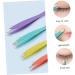 Angoily 1 Set Eyebrow Tweezers Eyebrow Grooming Tools Practical Eyebrow Clip Eyebrow Hair Tweezers Eyebrow Scissor Pro Tools Fake Eyebrow Clamp Stainless Steel Eyebrow Trimming Supplies 8.5x5.3cm Colorful - Buy Online on GoSupps.com