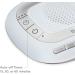 Homedics Rejuvenate White Noise Sound Machine | Travel Sleep & Relaxation | 6 Nature Sounds | Auto-off Timer | Ideal for Nursery & Babies - Buy Online on GoSupps.com