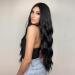 Testar 28 Black Wig for Black Women | Curly Wavy Glue-Free Natural Art Hair for Daily Party & Cosplay - Buy Online on GoSupps.com