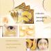 24K Gold Crystal Collagen Under Eye Mask - Hyaluronic Acid Patches for Anti-Aging, Moisturizing & Dark Circle Reduction (15 Pairs) - Buy Online on GoSupps.com
