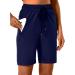 Women's Quick Dry Hiking Shorts - Lightweight 7'' Cargo Shorts for Golf, Walking, and Travel - Large Navy Blue - Buy Online on GoSupps.com