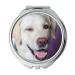 YENDOSTEEN Mirror makeup mirror Dog Labrador Jolly Winks View Closeup pocket mirror portable mirror