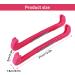 Adjustable Ice Skating Protection Skids for Ice Hockey Shoes | Pink Ice Blade Covers 31x6x1.8 cm - Buy Online on GoSupps.com