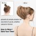 Hair Chignon 1 Piece Ball Head Wig Ring Natural Fluffy Long Beard Curly Hair Ring Ponytail Braid Hair Extension Hair Wig Bag Bun Messy Bun Hair Piece (Color : Black brown) - Buy Online on GoSupps.com