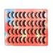 Soft Lightweight 3D False Eyelashes Long Lasting Faux Eyelashes Comfortable Black Cross Style Suitable for Daily Makeup Parties Stage