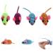 VILLCASE 12PCS Cat Toy Mouse-Elastic Rope Mouse Toy Cat Teaser Mouse Toy Creative Pet Cat Teeth Grinding Chew Toys for Small Medium Large Cat (Random Color) Assorted Color 12PCS 12X3.5cm - Buy Online on GoSupps.com