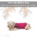Mint Dog Coat for Anxiety Relief - Lightweight Wrap for Anxiety-Stricken Dogs (L Rose Red) | Comfort & Style - Buy Online on GoSupps.com