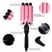 Hair Curler Flat Iron with LED Display | One Step Triple Barrel Auto Curling Iron for Stylish Waves | Best Styling Tool for Women - Buy Online on GoSupps.com