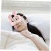 Didiseaon Pink Plush Blindfold Sleep Mask - Comfortable & Stylish Eye Cover for Restful Sleep - Buy Online on GoSupps.com
