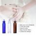 24pcs 10ml Empty Essential Oil Roll-On Glass Bottles with Funnel Opener | Ideal for Aromatherapy Massage & Perfume | International Shipping Available - Buy Online on GoSupps.com