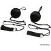 2Pcs Silk Veil + 2Pcs Poi Chain Ball Belly Dance Props in Black, Dark Purple, Orange - Buy Online on GoSupps.com