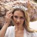 Star White Quartz Crescent Moon Headband - Natural Stone Crown for Women - Buy Online on GoSupps.com