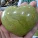 Natural Green Opal Carved Heart raw Gemstone Crystal FUZEGRDLI