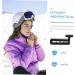 Minkissy Ski Helmet Accessories - 4 Pairs Mask Holder Clips & Ear Protection for Helmets | London Souvenirs - Buy Online on GoSupps.com