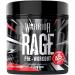 Warrior Rage Pre Workout Powder 392g - High Caffeine Energy & Focus - 45 Servings - Savage Strawberry | Supplements Savage Strawberry 45 Servings (Pack of 1)