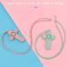 4pcs Silicone Baby Teether Set with Lanyard - Safe Teething Toys for Toddlers - Buy Online on GoSupps.com
