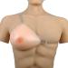 Knobco Single Shoulder Strap Silicone Breacer Right Left Side Breast Prosthesis with Adjustable Strap Suitable for Mastectomy Prosthesis Patient (Color: Skin Size: XS) X-Small Skin