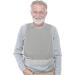 Pozico Washable Terry Cloth Adult Bibs with Debris Trap, Grey (4 Pack) for Men/Women/Elderly - Clothing Protectors for Eating - Buy Online on GoSupps.com