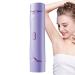 Bikini Shaver Bikini Shaver Cordless Double Head Shaver Facial Hair Remover for Face Lips Chin Armpit Leg Personal Groomer Lilac