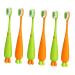 Gleavi 6th carrot toothbrush children toothbrush manual toothbrush character toothbrush character-toothbrush baby fingers toothbrush pets toddler toddler tpr tool bulk
