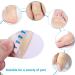 24 Pieces Hydrocolloid Gel Pads for Feet - Invisible Protection for Friction Pain Relief in Toes Heels & Forefoot | Ideal for Hiking & Daily Use - Buy Online on GoSupps.com