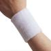 HAPPYWENDY Colorful Cotton Sport Wristband - 4 Pack Neon Athletic Terry Cloth Sweatband for Men and Women - Ideal for Tennis, Basketball, Running, Gym - White (1 Pair) - Buy Online on GoSupps.com