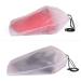 Set of 12 Portable Translucent Shoe Bags for Travel - Clear Storage Organizer with Drawstring for Men and Women - Buy Online on GoSupps.com