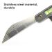 Stainless Steel Eyebrow Tattoo Shaper Stencil - Semi Permanent Eyebrow Measuring Tool - Level Balance Ruler - Buy Online on GoSupps.com