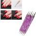 Zonster 2 Way Dotting Pen - Double Ended Nail Art Tool for Manicure & Pedicure | Purple Dotting Painting & Marbling Pen - Buy Online on GoSupps.com
