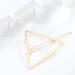 Olbye Triangle Hair Clip - Dainty Gold Hair Pin for Women and Girls | Geometry Hair Barrette - Buy Online on GoSupps.com
