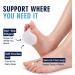 Dr. Frederick's Original Metatarsal Pads - 4 Pieces for Rapid Pain Relief - Gel Foot Cushions - Buy Online on GoSupps.com
