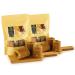 2 Packs NONA MANIS Coconut Palm Sugar Gula Melaka Caramel Pure Flower Sap Sugar Juice Original Malaysia (Gula Malacca) Premium Quality Nisan Nise Kerek 35.2oz (1kg)