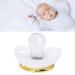 Premium Soft Silicone Baby Pacifier for 6-18 Months | Antistatic & Bling Design | Includes Baby Pacifier Clip (White) - Buy Online on GoSupps.com