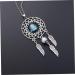ORFOFE Jewelry Necklaces Silver Necklace Dream Catcher Necklace Dreamcatcher Sagittarius The Time - Buy Online on GoSupps.com