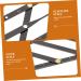 Mobestech 7 Pcs Second Generation Brow Shaping Kit Metal Eyebrow Ruler Eyebrow Positioning Tool 25x5x0.6cmx7pcs Blackx7pcs - Buy Online on GoSupps.com