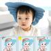 Shop Eodkse Adjustable Baby Shower Hood Soft Shampoo Cap for Kids | Water & Eye Protection - Buy Online on GoSupps.com