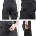 Men's Waterproof Cargo Pants - Trendy Classic Twill, Loose Fit Workwear Shorts - Gray, Medium - Buy Online on GoSupps.com