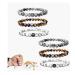 Anti-anxiety bracelet smoke-anti-anxiety bracelet for men and women helps relief anxiety frustration irritability (6 pieces)