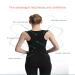 Posture Corrector for Men & Women | Adjustable Back Support | Relieves Pain XXL Black - Buy Online on GoSupps.com