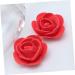LIFKICH Fake Foam 100pcs Bride Pink Roses Red Bulk Artificial Rose Petals Red Medium - Buy Online on GoSupps.com