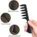 Professional 7pcs Wide Tooth Comb Set for Men - Ideal for Wet Hair Styling and Shaping | Barber Tools & Accessories - Buy Online on GoSupps.com