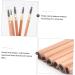 Healvian 2pcs Double Ended Eyebrow Pencil with Brush Eye Brow Pen Eyebrow Pencil Brown Brow Pen Brush Wood - Buy Online on GoSupps.com