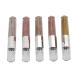 Mirror Nail Polish Mirror Paint Metallic Gel Nail Polish Effect Long Lasting Gorgeous Glossy Nail Art Decoration 5 Colors Metallic Gel Nail Polish Set for DIY Salon Home